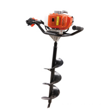 Earth auger soil auger is used for seed planting gardening fence flower planting machine tool spiral digging machine